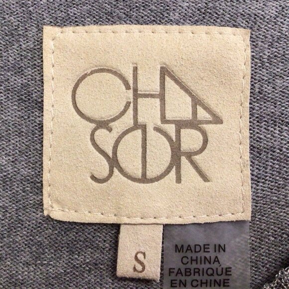 Chaser Champagne Dreams Sweater Gray Women’s Size Small Cashmere Blend - Picture 5 of 10